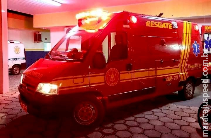 Ciclista é socorrido em estado grave após ser atropelado por carreta em estrada vicinal de MS Ciclista é socorrido em estado grave após ser atropelado por carreta em estrada vicinal de MS