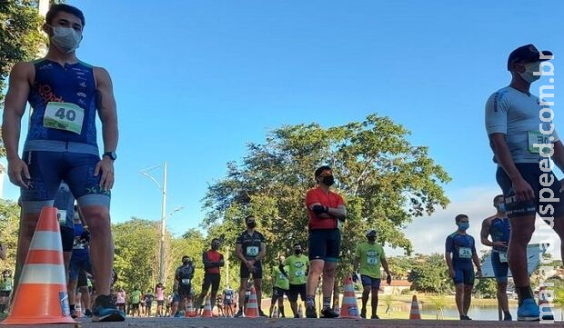 Corrida Duathlon Campo Grande será realizada amanhã no Parque das Nações Corrida Duathlon Campo Grande será realizada amanhã no Parque das Nações