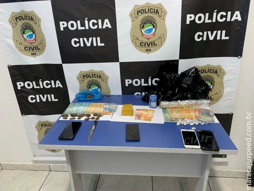 Delegacias de Polícia realizam operação para cumprimento de seis mandados contra o tráfico em Juti Delegacias de Polícia realizam operação para cumprimento de seis mandados contra o tráfico em Juti