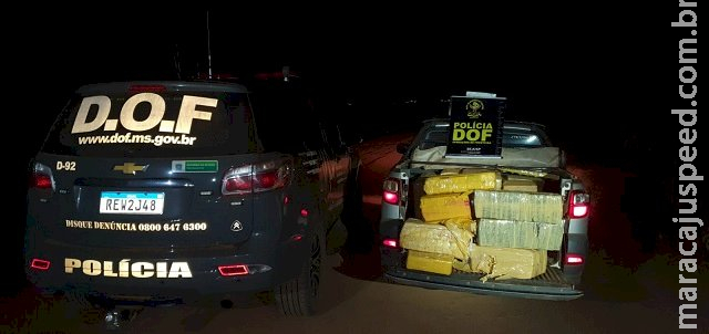 DOF apreende quase 400 quilos de maconha com apoio de moradores da Aldeia Te DOF apreende quase 400 quilos de maconha com apoio de moradores da Aldeia Te