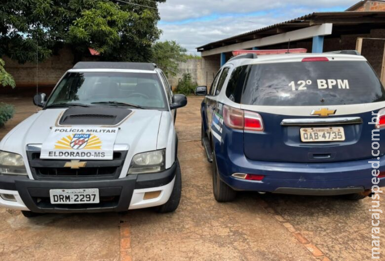 Dupla é presa transportando veículo com sinal identificador adulterado Dupla é presa transportando veículo com sinal identificador adulterado