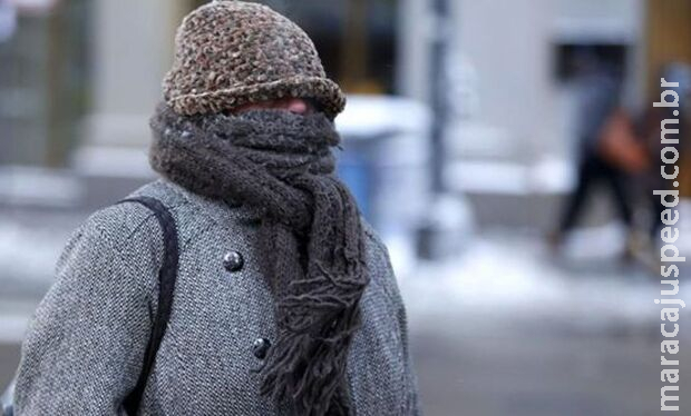 Frio nem acabou e nova frente fria já se aproxima de MS Frio nem acabou e nova frente fria já se aproxima de MS
