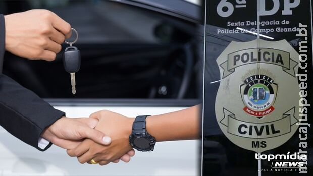 Golpista finge ter interesse em comprar carro e foge com automóvel em Campo Grande Golpista finge ter interesse em comprar carro e foge com automóvel em Campo Grande