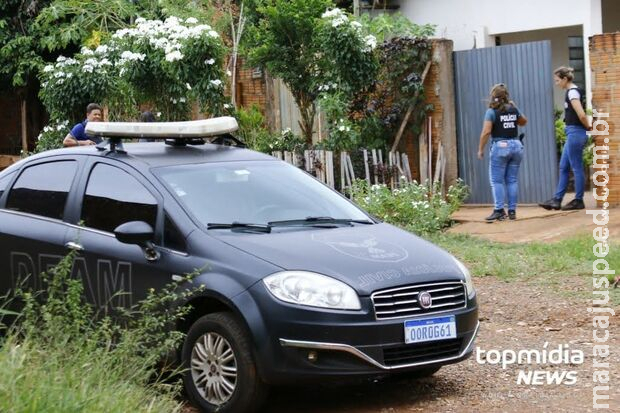 Homem tranca mulher em residência, faz ameaças e acaba preso em Campo Grande Homem tranca mulher em residência, faz ameaças e acaba preso em Campo Grande