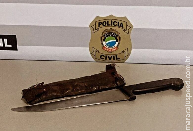 Idoso é preso por ameaçar ex, filha e netos com uma faca em Batayporã Idoso é preso por ameaçar ex, filha e netos com uma faca em Batayporã