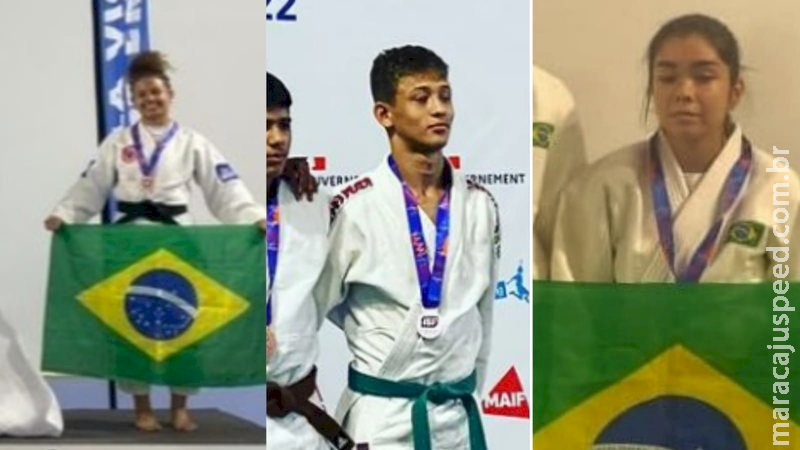 Judô de MS tem 100% de aproveitamento e contribui para Brasil ser o 1º no ranking de medalhas do Mundial Escolar