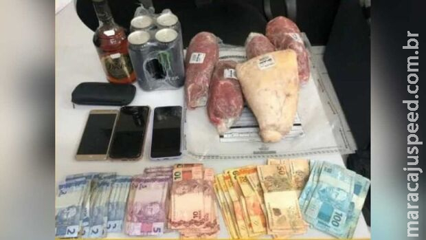 Ladrão que fez arrastão em comércios do Caiçara é preso Ladrão que fez arrastão em comércios do Caiçara é preso
