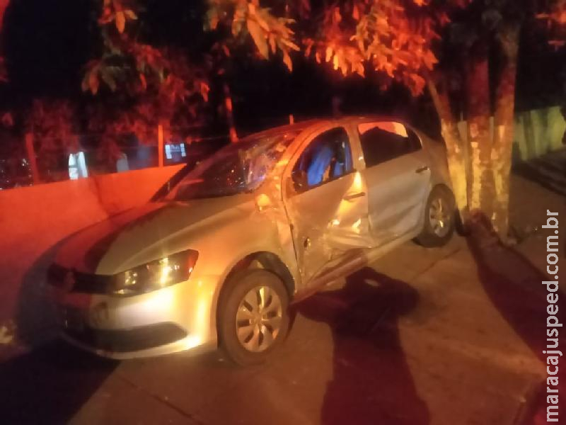 Maracaju: Briga generalizada em festinha familiar, resulta em veículos destruídos em ação de trompa-trompa intencional