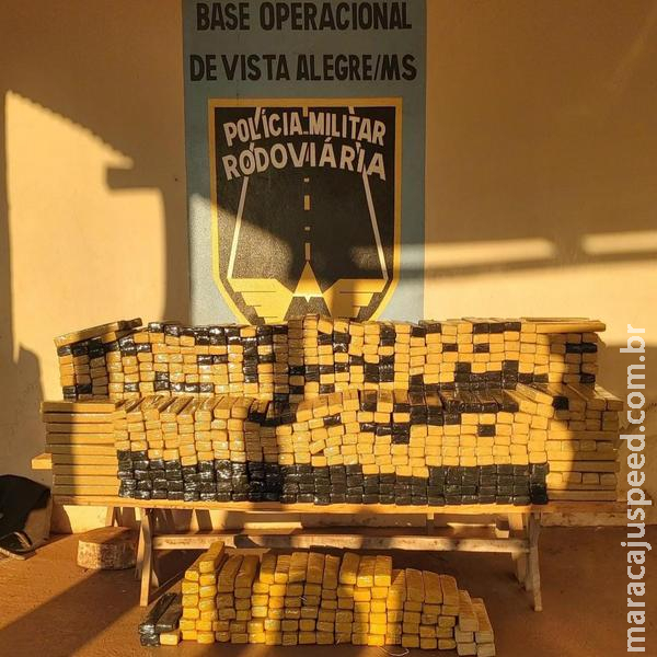 Maracaju: Polícia Militar Rodoviária apreende carga de maconha na MS 164 Maracaju: Polícia Militar Rodoviária apreende carga de maconha na MS 164