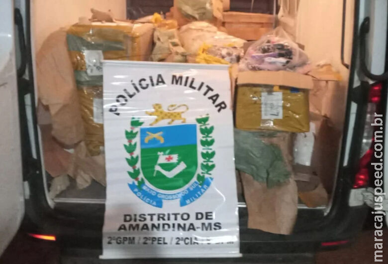 Mercadorias sem documentação que saíram de Dourados são apreendidas Mercadorias sem documentação que saíram de Dourados são apreendidas