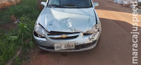 Mototaxista teve fratura exposta em acidente de condutora que não tinha CNH Mototaxista teve fratura exposta em acidente de condutora que não tinha CNH