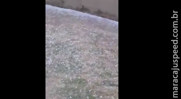 MS pode registrar queda de granizo nos próximos dias MS pode registrar queda de granizo nos próximos dias