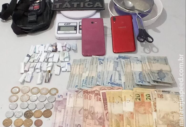 Polícia prende autores de tráfico de drogas e associação criminosa