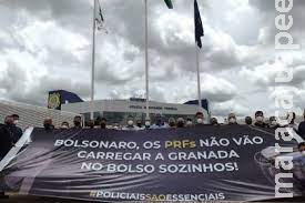 Policiais federais protestam contra Bolsonaro em várias regiões do País Policiais federais protestam contra Bolsonaro em várias regiões do País