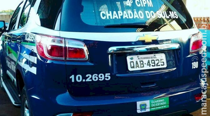 Policias são hostilizado durante patrulhamento e jovem acaba preso em Chapadão do Sul 