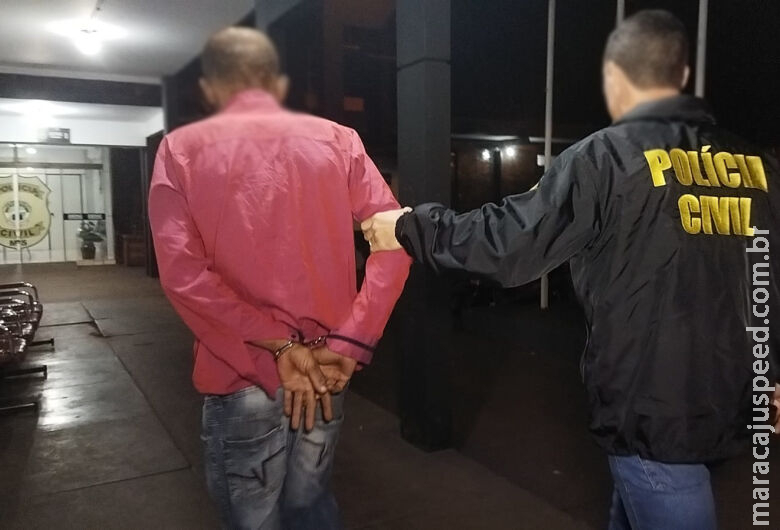 Acusado de matar mulher a pauladas em Dourados é preso em cidade vizinha Acusado de matar mulher a pauladas em Dourados é preso em cidade vizinha