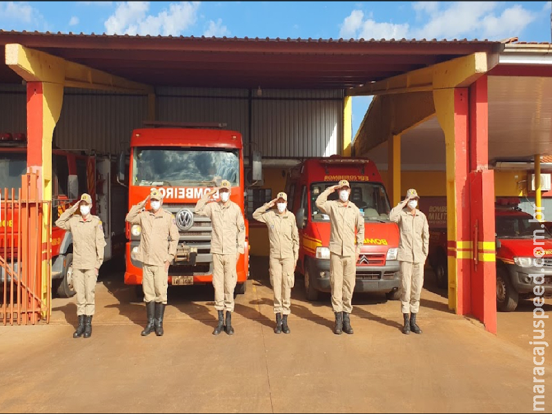 Bombeiros de Maracaju salvam vida de bebê de apenas 1 ano e 2 meses de idade