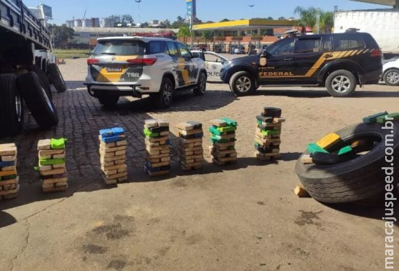 Carga com quase 200 quilos de cocaína que saiu de MS é apreendida em SP Carga com quase 200 quilos de cocaína que saiu de MS é apreendida em SP