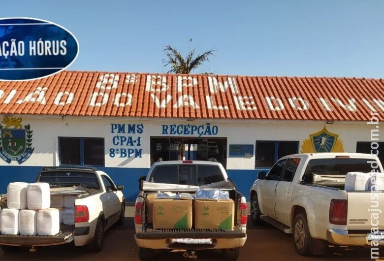 Carga de agrotóxicos avaliada em R$ 1,4 milhão é apreendida Carga de agrotóxicos avaliada em R$ 1,4 milhão é apreendida