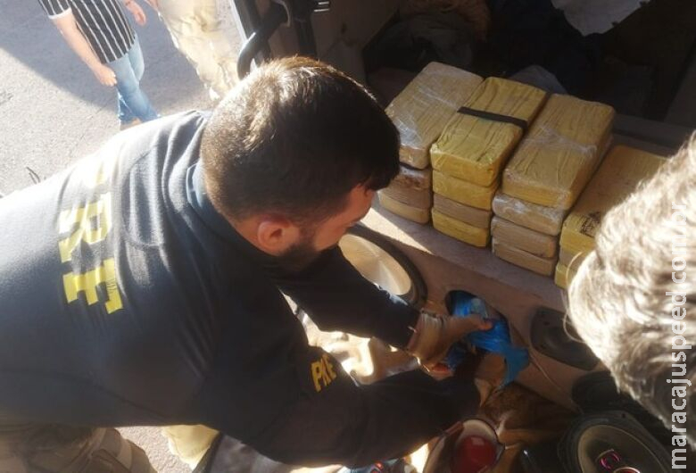 Carga de cocaína avaliada em R$ 3,6 milhões é apreendida na BR-262 Carga de cocaína avaliada em R$ 3,6 milhões é apreendida na BR-262