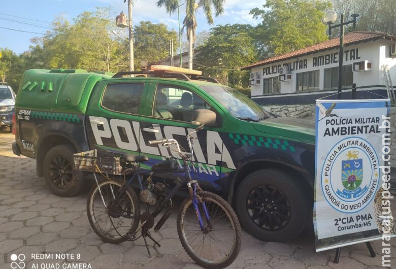 Colombiano é detido após furtar bicicleta motorizada de idoso Colombiano é detido após furtar bicicleta motorizada de idoso