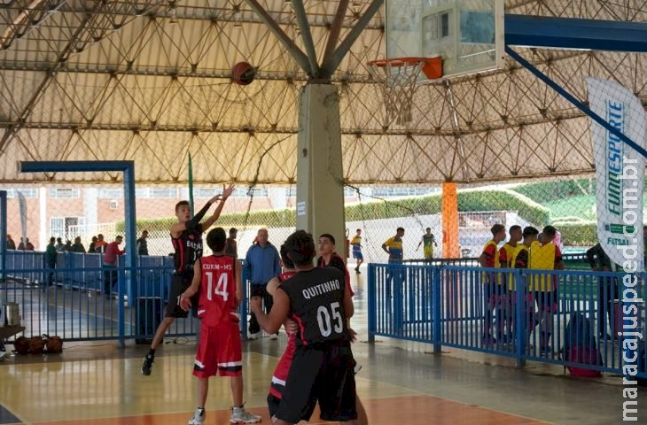 Copa dos Campeões de basquetebol e futsal de 15 a 17 anos começa nesta quarta-feira em Coxim