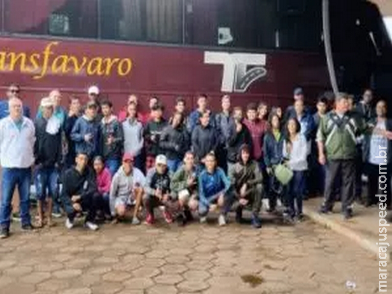 Delegação de Três Lagoas chega com 28 atletas para disputa dos Jogos Escolares de MS em Campo Grande