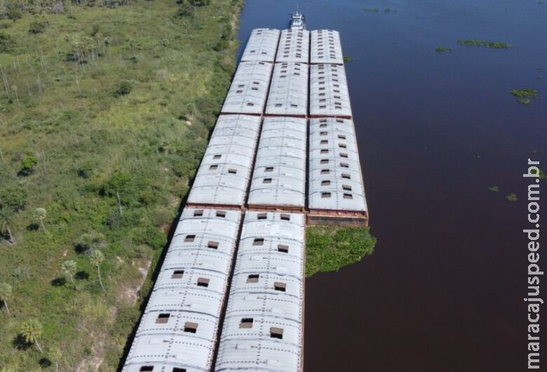 Hidrovia do Paraguai movimenta 1,4 milhão de toneladas em MS