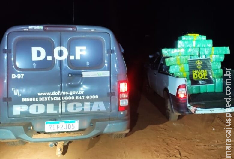 Homem é preso com mais de 600 quilos de maconha em carro roubado Homem é preso com mais de 600 quilos de maconha em carro roubado