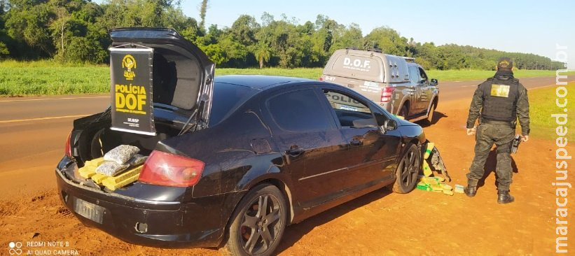 Homem é preso pelo DOF com mais de 80 kg de drogas entre Amambai e Caarapó Homem é preso pelo DOF com mais de 80 kg de drogas entre Amambai e Caarapó