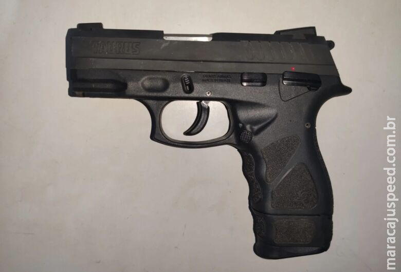 Homem é preso por porte ilegal de arma de fogo no Sul de MS Homem é preso por porte ilegal de arma de fogo no Sul de MS