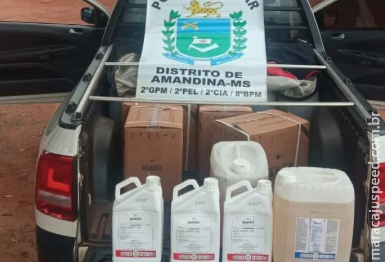 Homem é preso transportando agrotóxicos com nota fiscal falsa Homem é preso transportando agrotóxicos com nota fiscal falsa