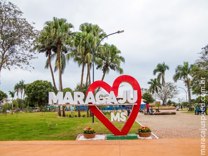 Mais moderna e atrativa, Praça Central de Maracaju é reinaugurada pela Prefeitura Municipal