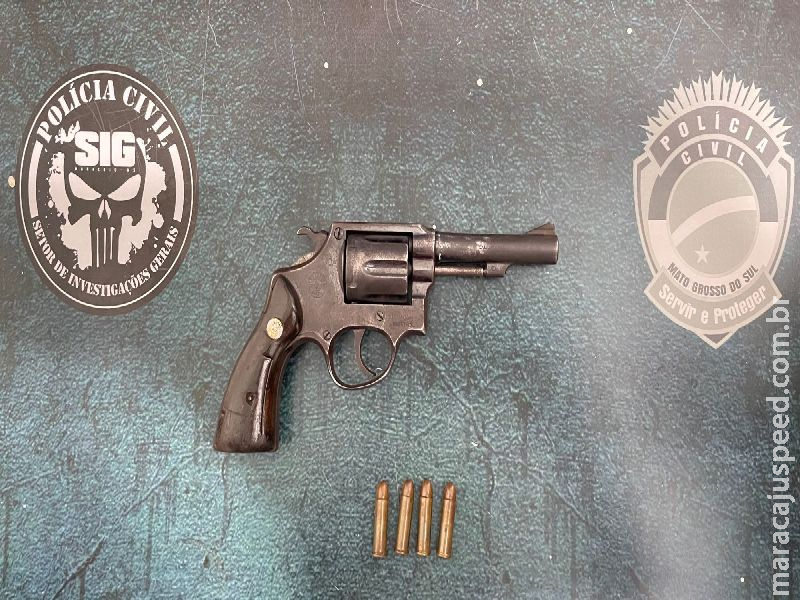 Maracaju: Autor de homicídio ocorrido no domingo (19), é preso pela a Força Tática de Jardim durante fuga para aquela cidade, arma de crime é localizada pela a Polícia Civil de Maracaju Maracaju: Autor de homicídio ocorrido no domingo (19), é preso pela a Força Tática de Jardim durante fuga para aquela cidade, arma de crime é localizada pela a Polícia Civil de Maracaju