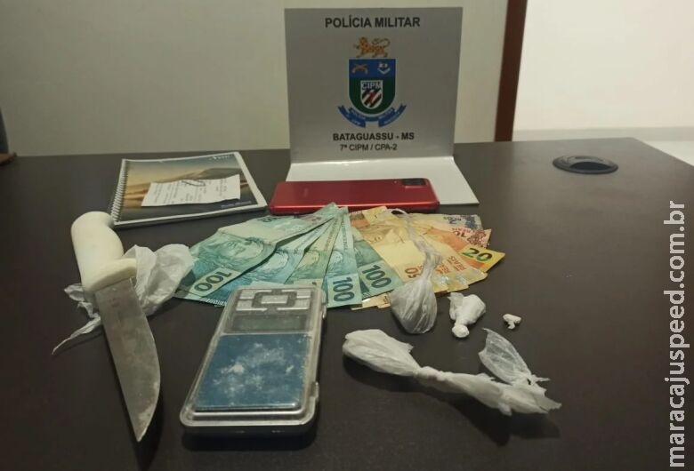 Motociclista é preso acusado de tráfico de cocaína e maconha Motociclista é preso acusado de tráfico de cocaína e maconha