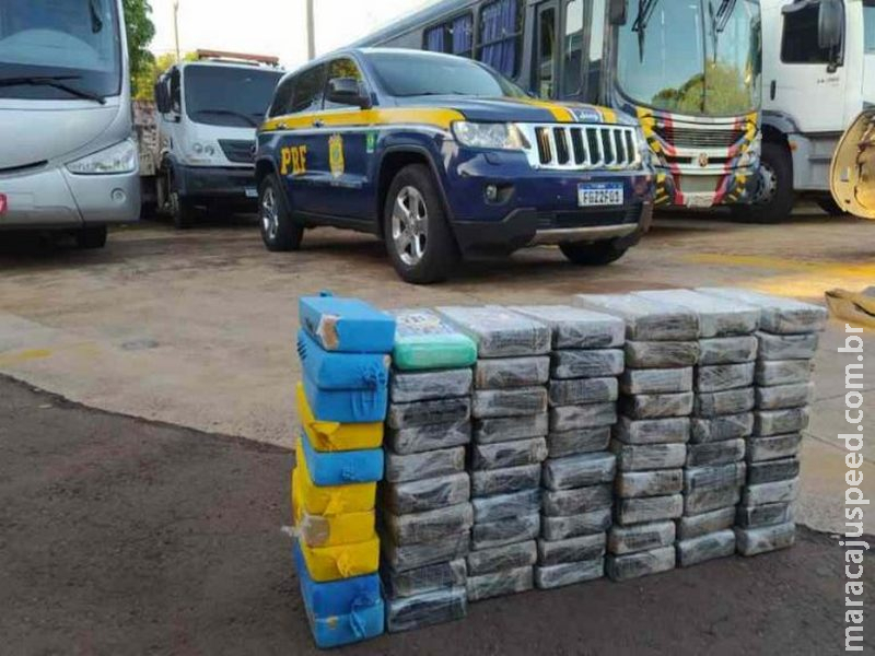 Motorista entregaria 76kg de cocaína em estacionamento de shopping em Campo Grande Motorista entregaria 76kg de cocaína em estacionamento de shopping em Campo Grande