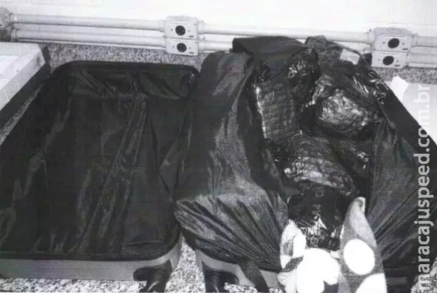 Mulher deixa filhas com mãe doente no Amapá e é presa com 15kg de haxixe na mala