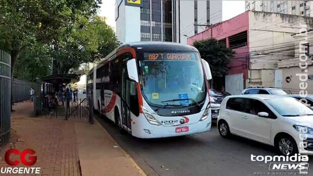 Ônibus voltam a funcionar normalmente em Campo Grande Ônibus voltam a funcionar normalmente em Campo Grande