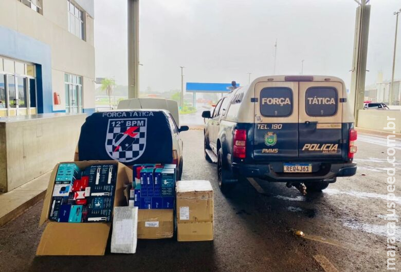 Polícia apreende carga de descaminho e cumpre mandado de prisão Polícia apreende carga de descaminho e cumpre mandado de prisão