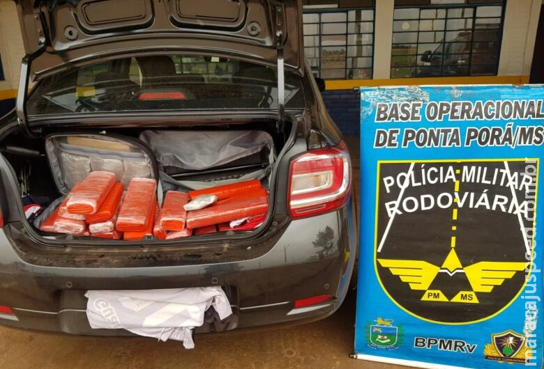 Polícia apreende carga maconha na MS-164 em Ponta Porã