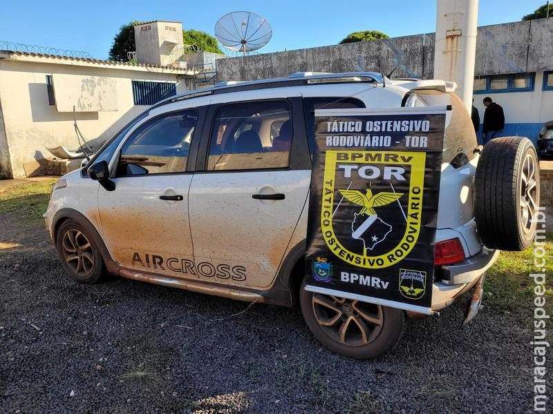 Polícia Militar Rodoviária apreende 500 kg de maconha e recupera veículo furtado em Camboriú/SC