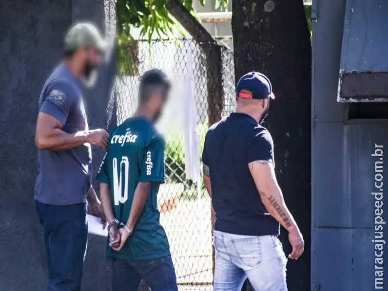 Preso por esfaquear motorista, lavador enviou Preso por esfaquear motorista, lavador enviou