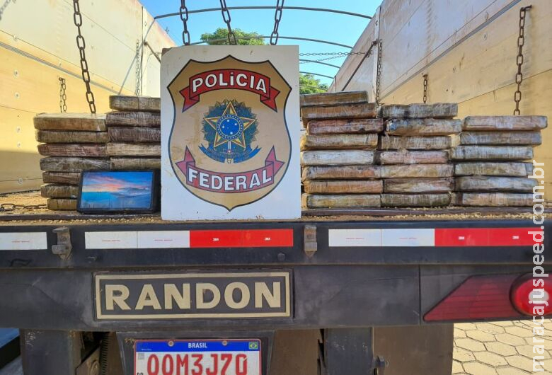 Traficante é preso com cocaína escondida em carga de 32 t de soja Traficante é preso com cocaína escondida em carga de 32 t de soja