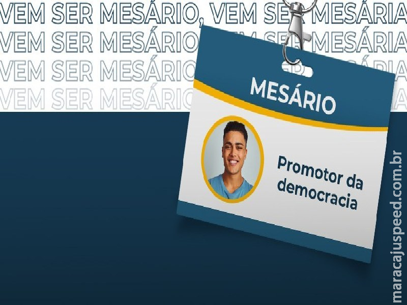 Cartório Eleitoral de Maracaju informa que iniciou as convocações de mesários para as eleições 2022