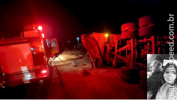 Casal morre em grave acidente com carreta em Ivinhema Casal morre em grave acidente com carreta em Ivinhema