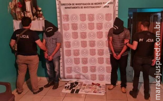Dupla suspeita de matar King Kong e prefeito de Pedro Juan é presa Dupla suspeita de matar King Kong e prefeito de Pedro Juan é presa