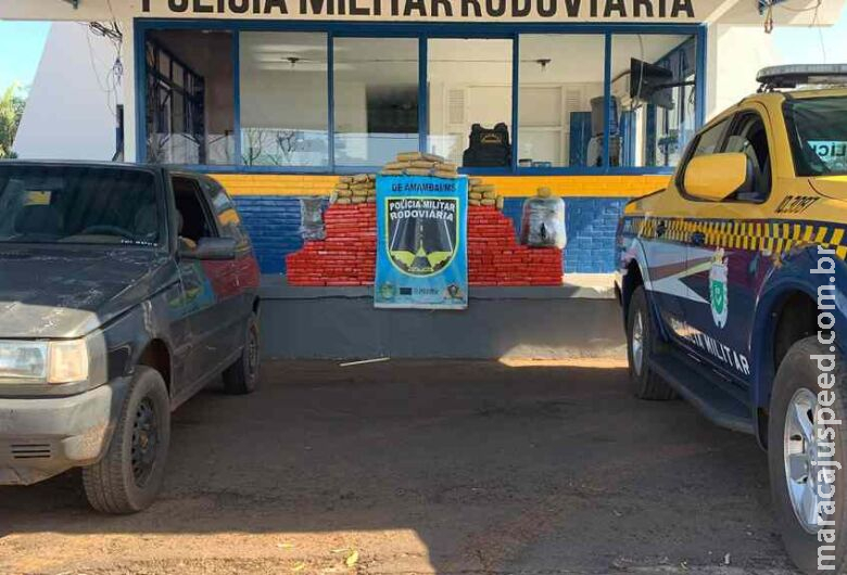 Homem é preso com mais de R$ 1 milhão em maconha dentro do veículo Homem é preso com mais de R$ 1 milhão em maconha dentro do veículo