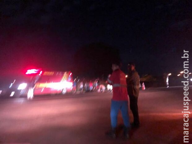Idoso morre atropelado em rodovia de Nova Alvorada Idoso morre atropelado em rodovia de Nova Alvorada