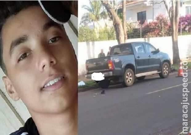 Jovem é atropelado por caminhonete, bate a cabeça em meio-fio e morre em Naviraí