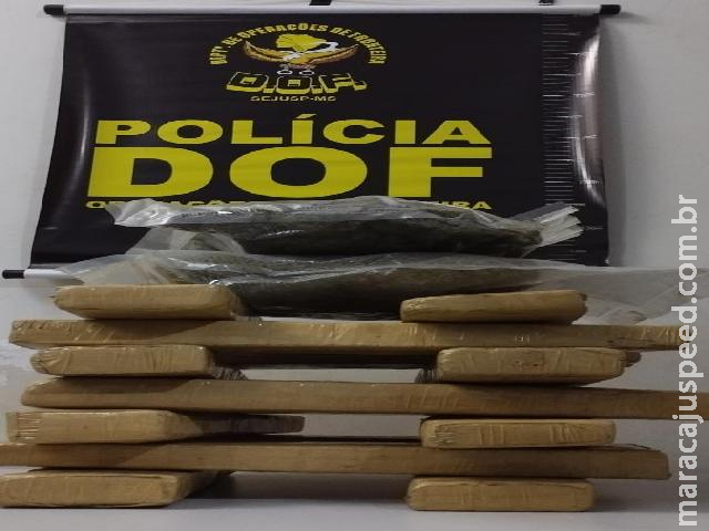 Maracaju: DOF prende homem levando maconha e Skank para Costa Rica e Cassilândia Maracaju: DOF prende homem levando maconha e Skank para Costa Rica e Cassilândia